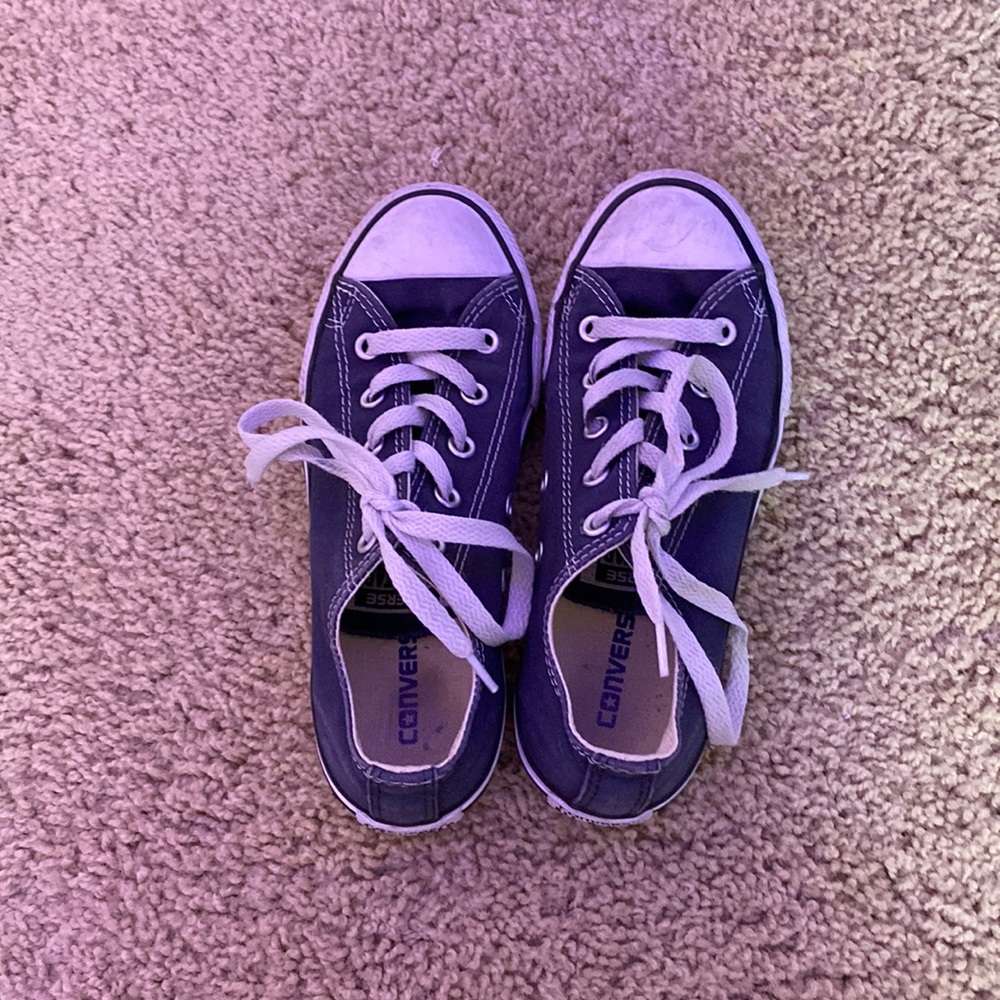 Navy Converse